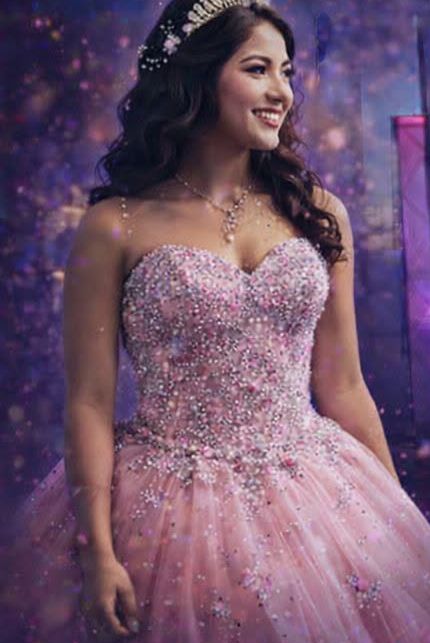 Quinceañera celebration